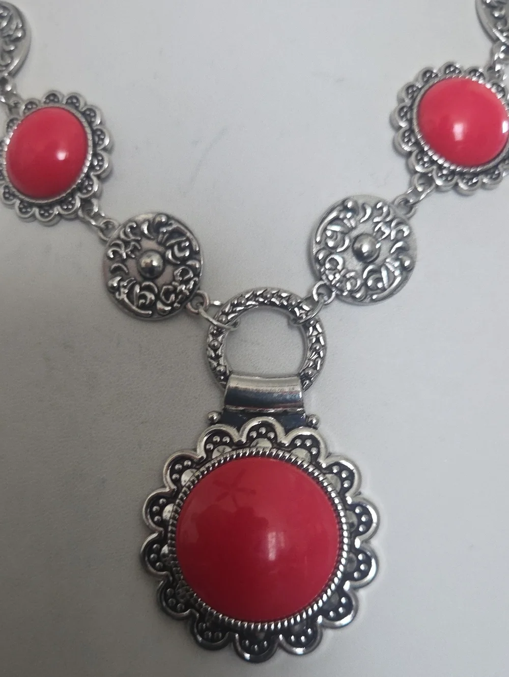 Paparazzi Southwest Red Necklace And Bracelet Set NWT
